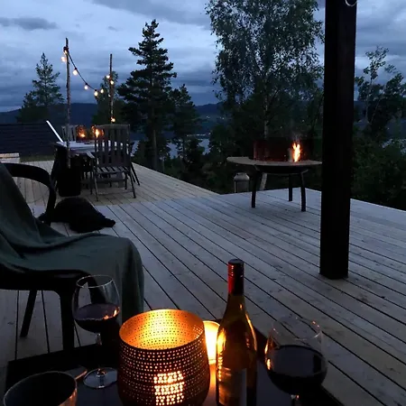 High Standard In Nature One Hour From Oslo Fantastic Wiews - Family Friendly *